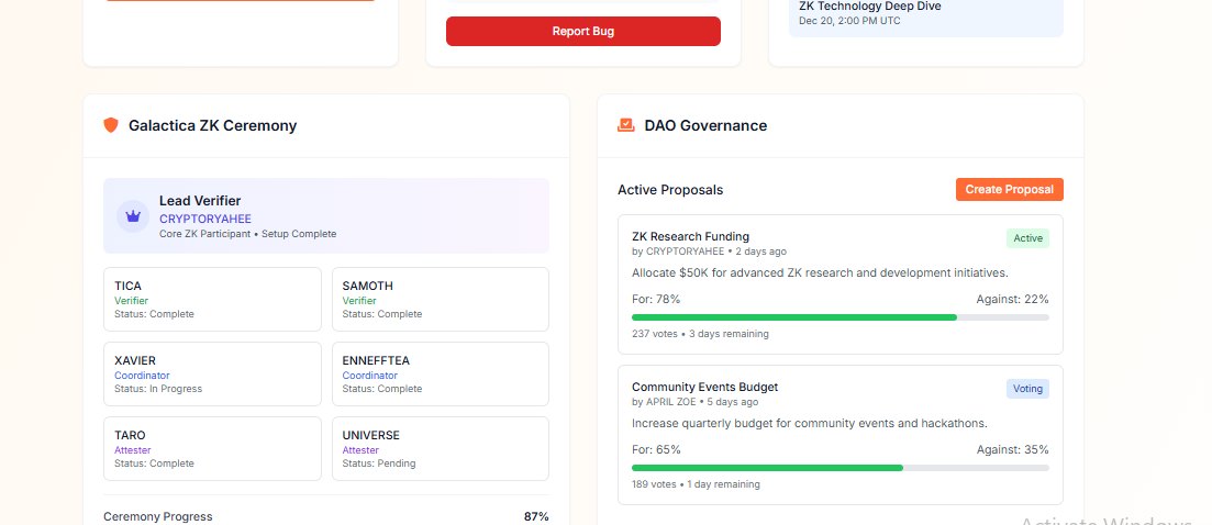 cryptoryahee31's tweet image. Today this design is actually not the ideal one , and i really love @GalacticaNet . Connecting each other ,so Governace is one of the key to make the right desicions of the community and making proposals .
@GNET_University
#CypherHackathon