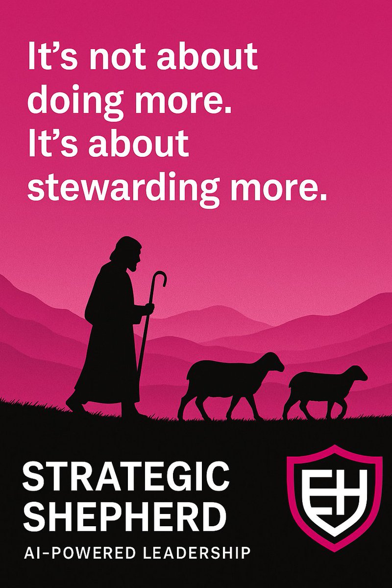 AI doesn’t replace leaders.
It sharpens them.
Yesterday’s Lunch &amp; Learn reminded me:
Great leaders don’t hoard tasks—they steward focus.

#LeadershipMatters #WhyILead #StrategicShepherd