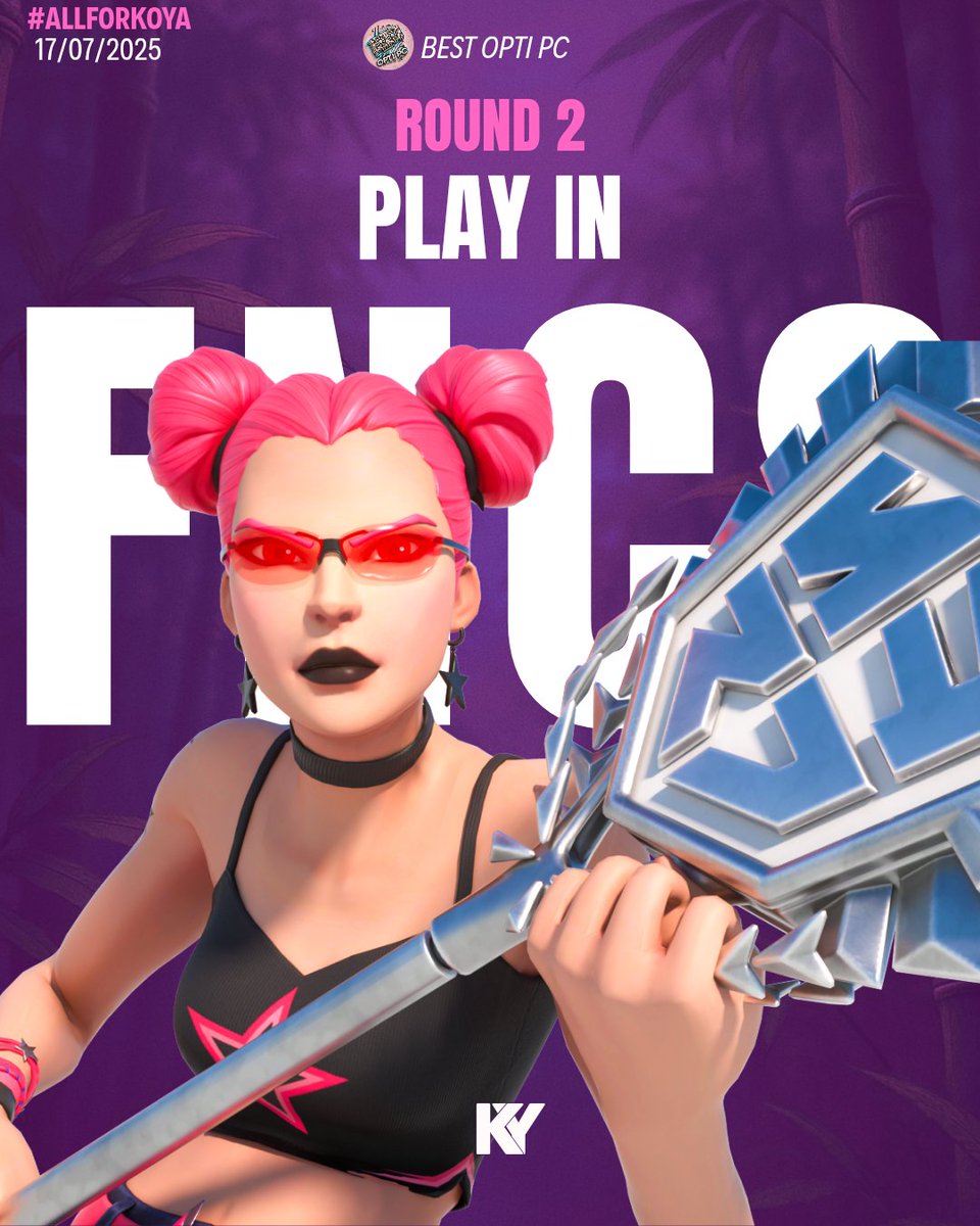 Ce soir, place aux FNCS Play-In Day 2 !   

L'objectif, décrocher son ticket pour les Heats.

On compte sur nos deux cracks

<a href="/sleybabinks/">sleybabinkss</a> &amp; <a href="/troxoftn/">Troxo</a> pour tout donner !   

Cast by <a href="/Snow_theGOT/">Snow</a> à partir de 18h50 sur notre Twitch: koyaesport  

#ALLFORKOYA
