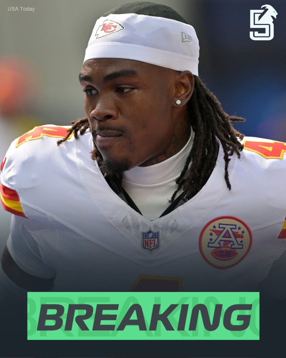 5GOATs_'s tweet image. A Dallas County judge has sentenced Chiefs WR Rashee Rice to 5 years probation and 30 days jail time for his role in a 6-car Texas crash in 2024, per @AdamSchefter.
Details: on3.com/pro/news/dalla…