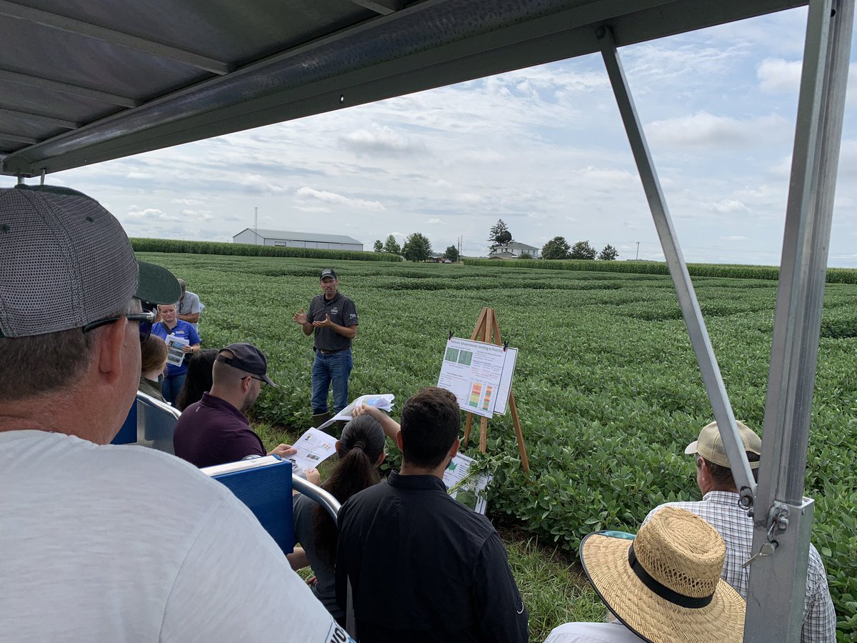 BRNAgNews_Jared's tweet image. #OnTheGround for @brownfield at the 2025 #Soybean Showcase at @PurdueAg.
#AgNews