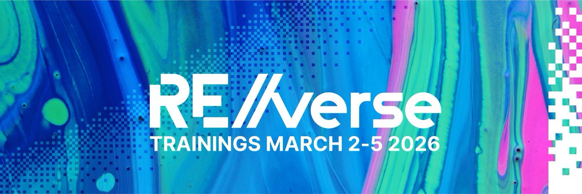 REverseConf's tweet image. Eyeing a RE//verse training? Limited seats, great food, and people who know their stuff. Plus when you grab a training, we’ll make sure you can still get a conference ticket at the lower round pricing! See the full training lineup here: re-verse.io/training.html