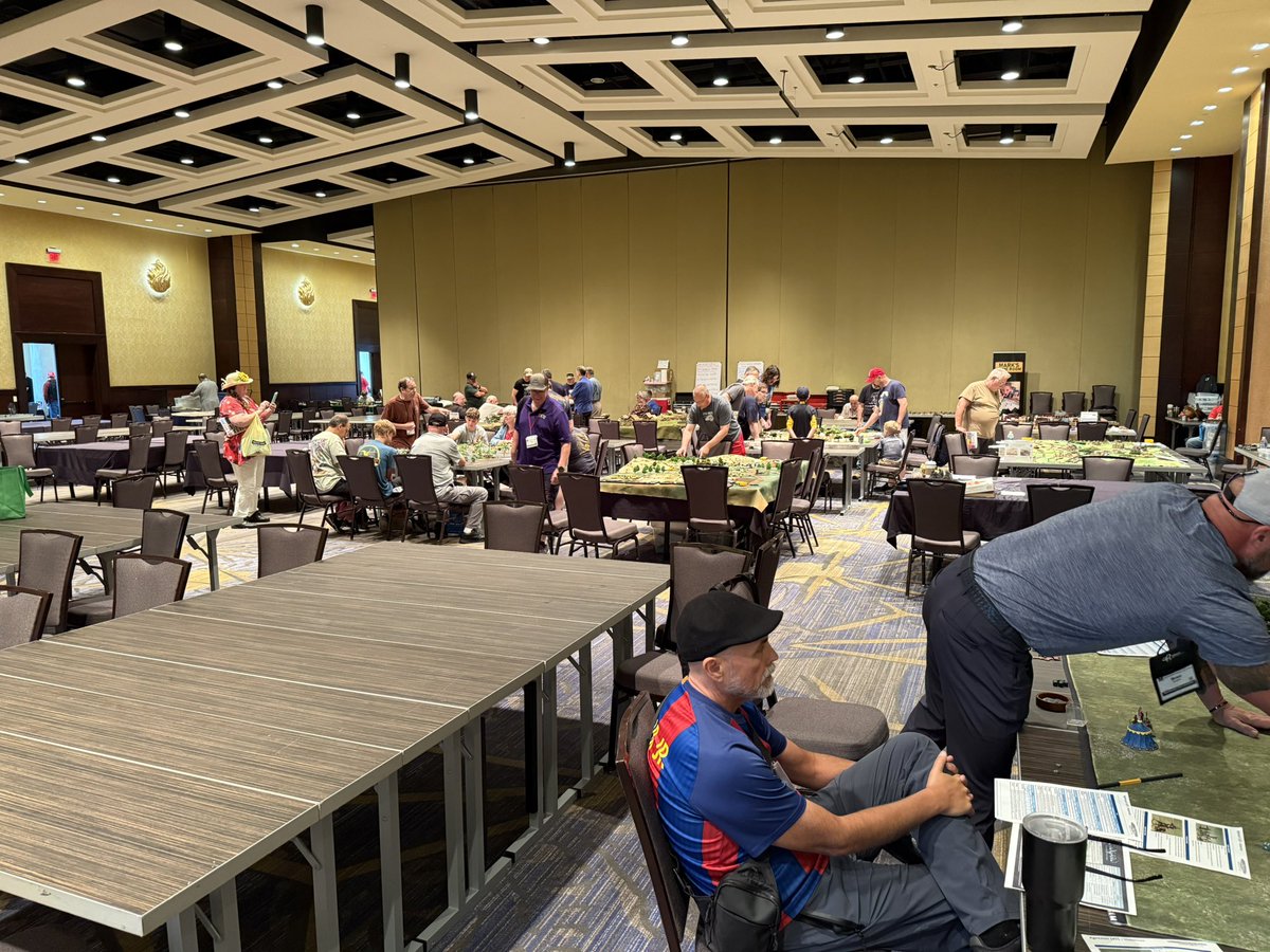 MeateaterT's tweet image. #Historicon #Historicon2025 Heritage Ball Room.