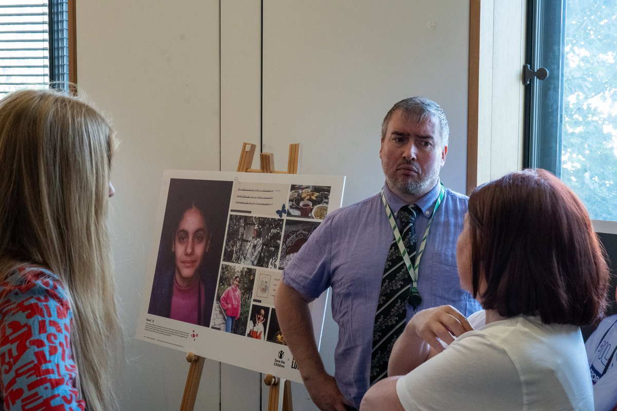 switherdenMP's tweet image. Earlier this week I sponsored a photo exhibition in Parliament hosted by @savechildrenuk, showcasing work by Palestinian children forcibly displaced from Gaza to Egypt, titled 'Through Their Eyes'.
Every child deserves a life free from hunger, fear, and violence.