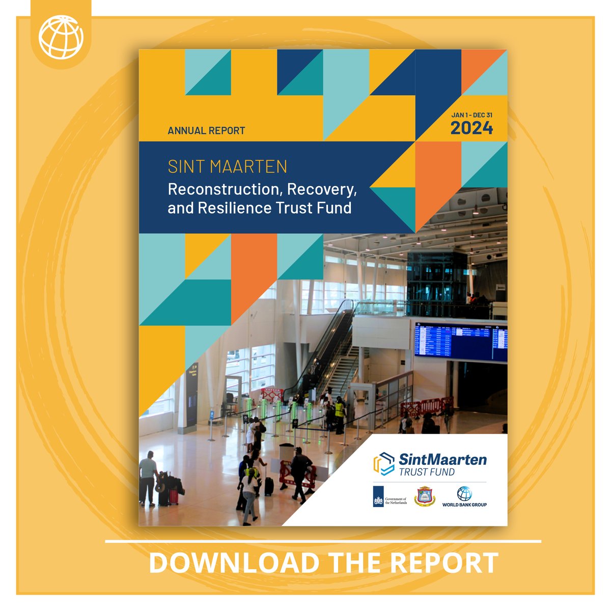 WBCaribbean's tweet image. In 2024, the Sint Maarten Trust Fund delivered real results—from major infrastructure upgrades to new disaster financing tools. A year of resilience, recovery, and renewed momentum.
Learn more: wrld.bg/gaFY50Wh0ey | @SXMGOV