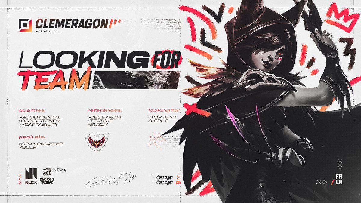 Hello, I'm exploring my options
Mainly looking for top NT, open to all
Can ask any previous teammate/coach for references
DMs open
Thanks <a href="/Charm_eow/">Charm ♡</a> for visual