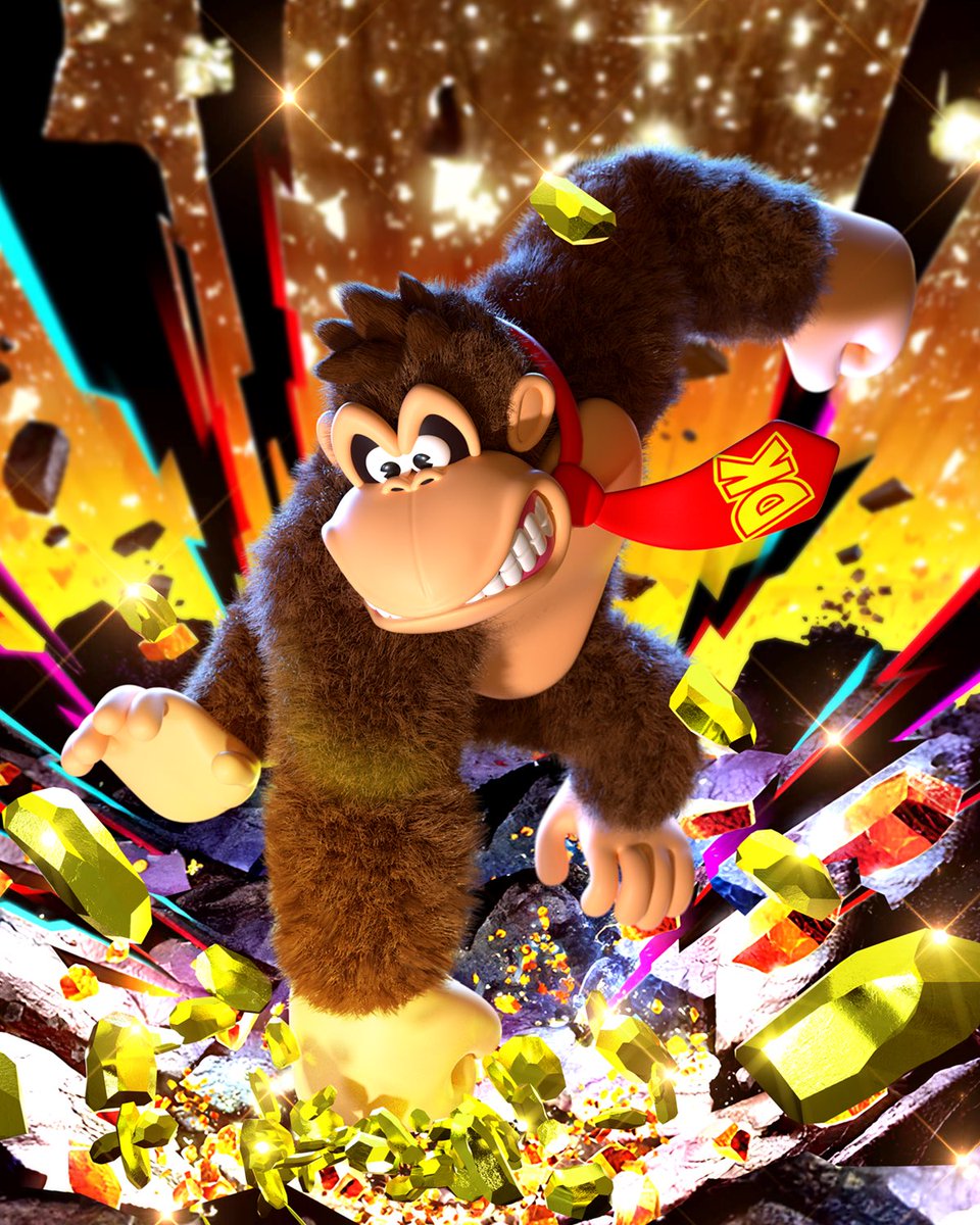 sedibujantuits's tweet image. Donkey Kong Bananza 🍌🐵