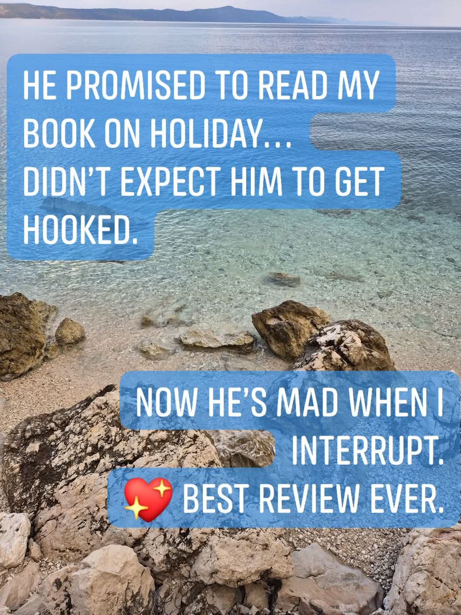 AnnFairway's tweet image. When someone who wouldn’t normally pick up your book gets completely drawn in? That’s pure gold.
📖☀️ Holiday reads, unexpected readers, and a little heart-glow I didn’t know I needed.
📘 The Big Day Deceit—link in bio
#HolidayReads #BookLoverMoment #ReaderReaction #BookishLove