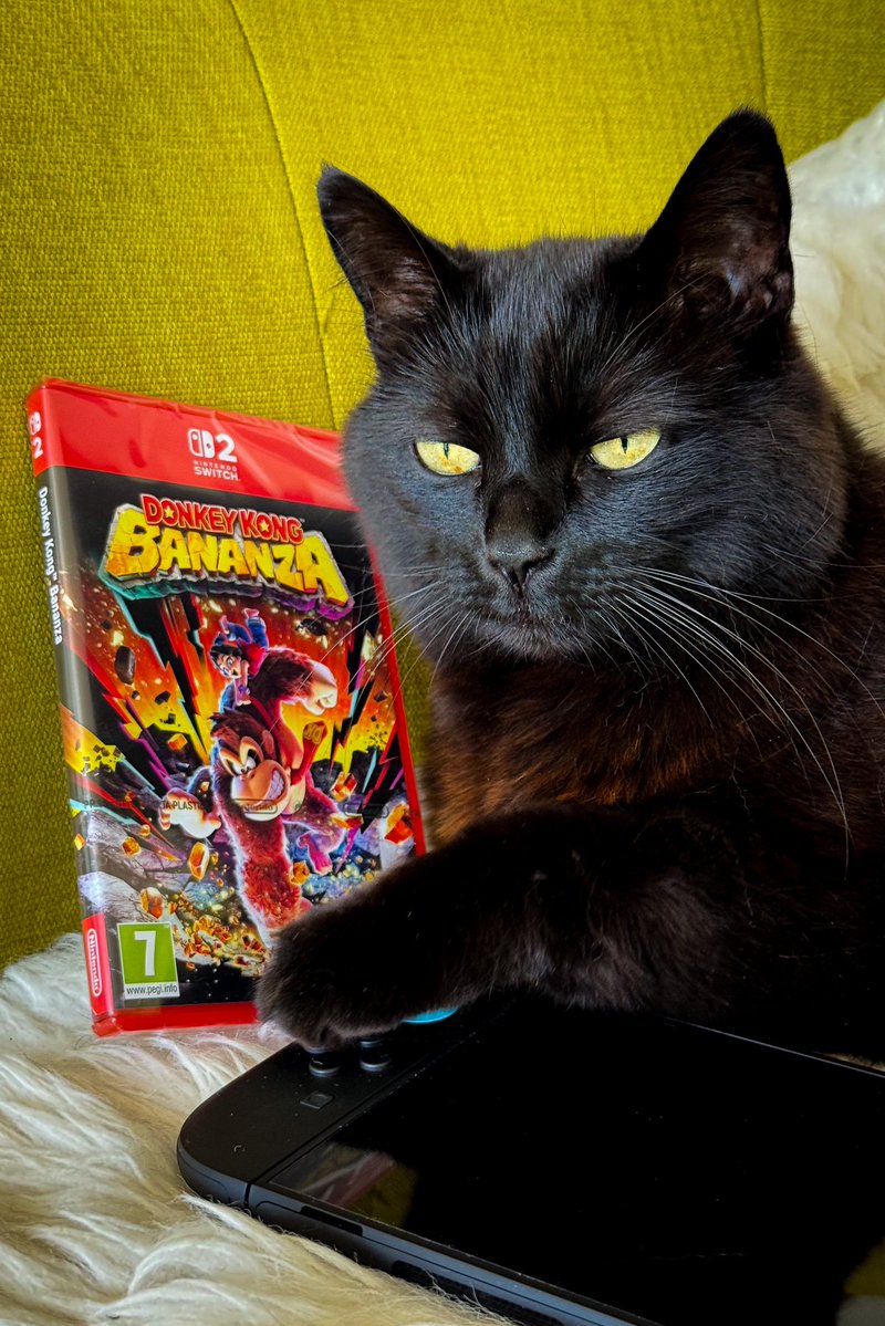 games_ch's tweet image. Happy Launch-Day Donkey Kong!
#NintendoSwitch2 #Nintendo #DonkeyKongBonanza