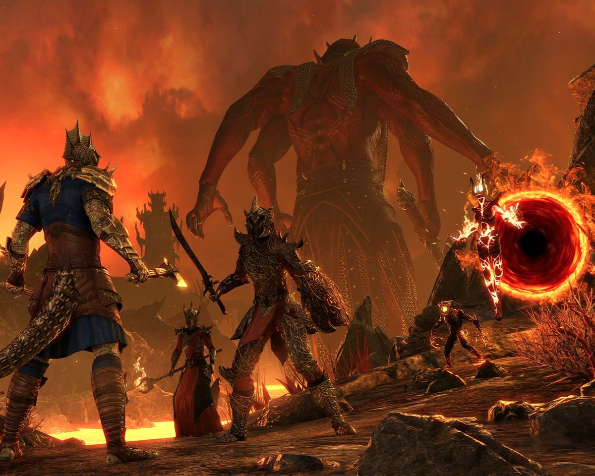 bethesda's tweet image. Concluding your adventures within Cyrodiil during Tamriel’s Third Age? Continue your Elder Scrolls saga with #ESO! 🔥 beth.games/4m1q0IN