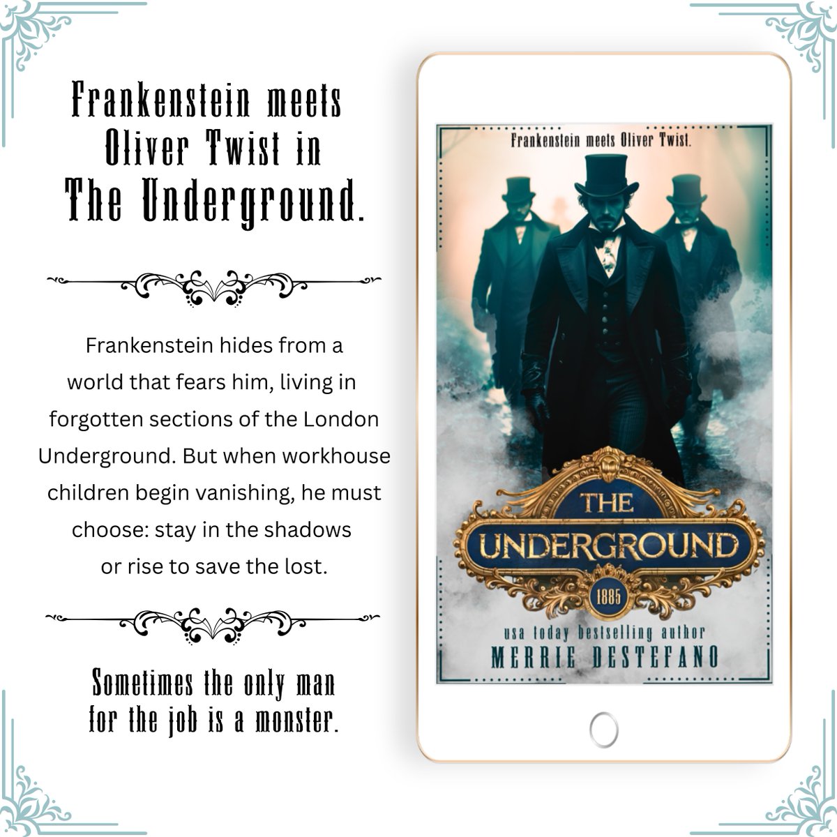MerrieDestefano's tweet image. A new story. Frankenstein meets Oliver Twist.
Free to Kickstarter backers.
For fans of gothic adventure, found family, and slightly snarky heroes with too many seams holding them together. #foundfamily  #frankenstein #historicalfantasy #kickstarter
kickstarter.com/projects/merri…