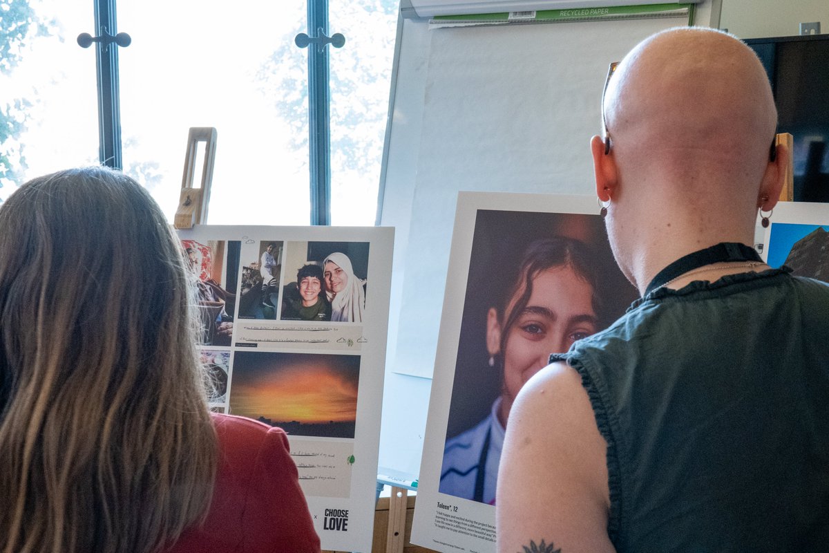 switherdenMP's tweet image. Earlier this week I sponsored a photo exhibition in Parliament hosted by @savechildrenuk, showcasing work by Palestinian children forcibly displaced from Gaza to Egypt, titled 'Through Their Eyes'.
Every child deserves a life free from hunger, fear, and violence.