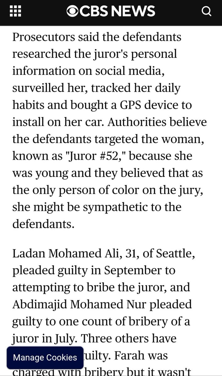 I would be seriously worried right now if I had sent Signal messages considering "FBI computer analysts were able to recover the messages" and more so if it was messages regarding anything like a "defendant who researched a juror's personal information on social media, surveilled