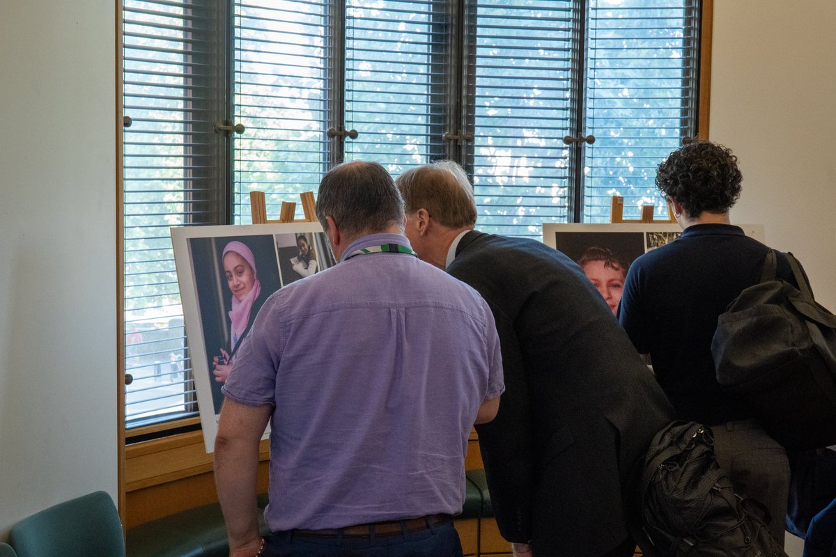 switherdenMP's tweet image. Earlier this week I sponsored a photo exhibition in Parliament hosted by @savechildrenuk, showcasing work by Palestinian children forcibly displaced from Gaza to Egypt, titled 'Through Their Eyes'.
Every child deserves a life free from hunger, fear, and violence.