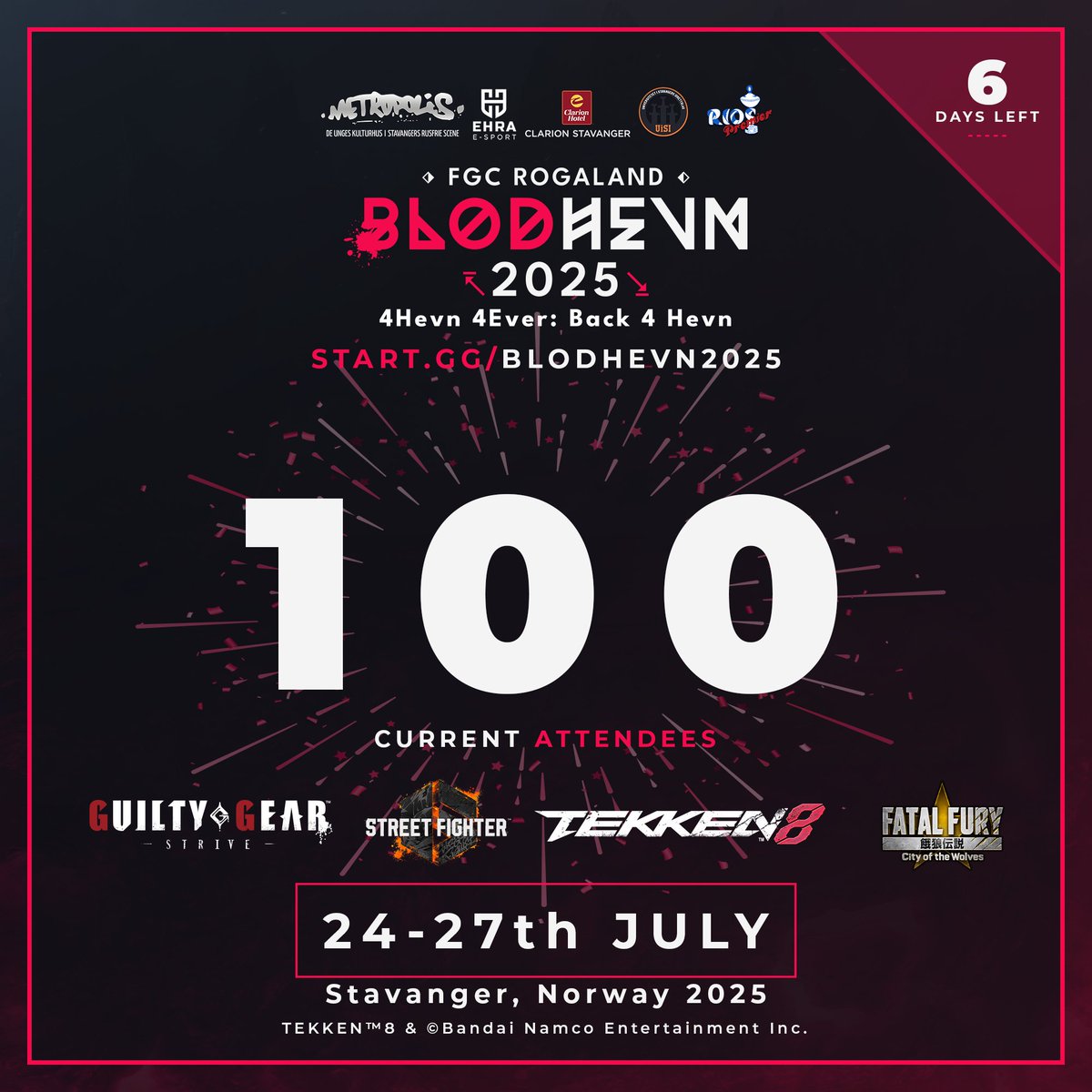 FGC Rogaland (BLODHEVN 2026: 23-26th July) tweet media