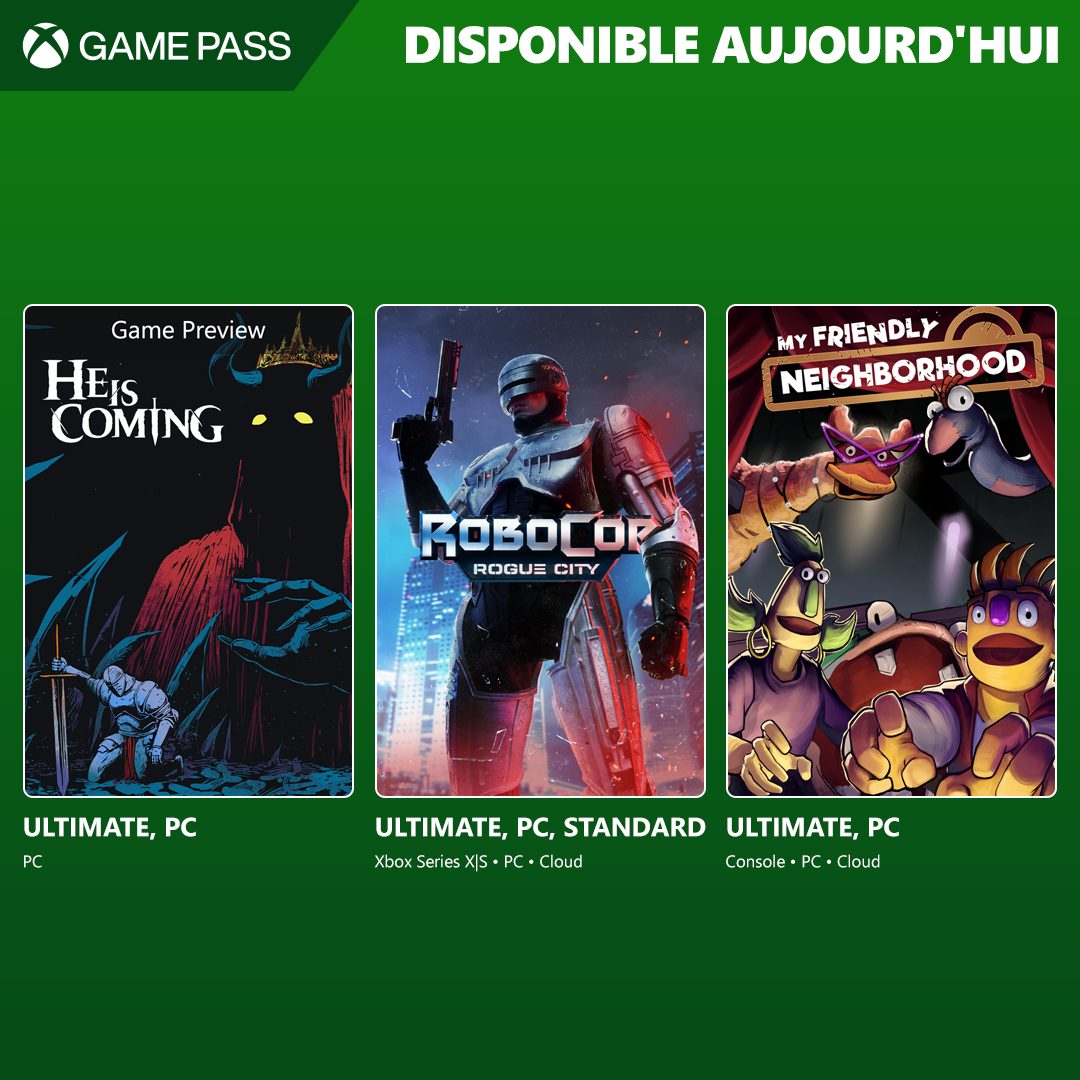 XboxGamePassFR's tweet image. 😒 quand quelqu’un débarque sans prévenir
😏 quand un jeu débarque sans prévenir