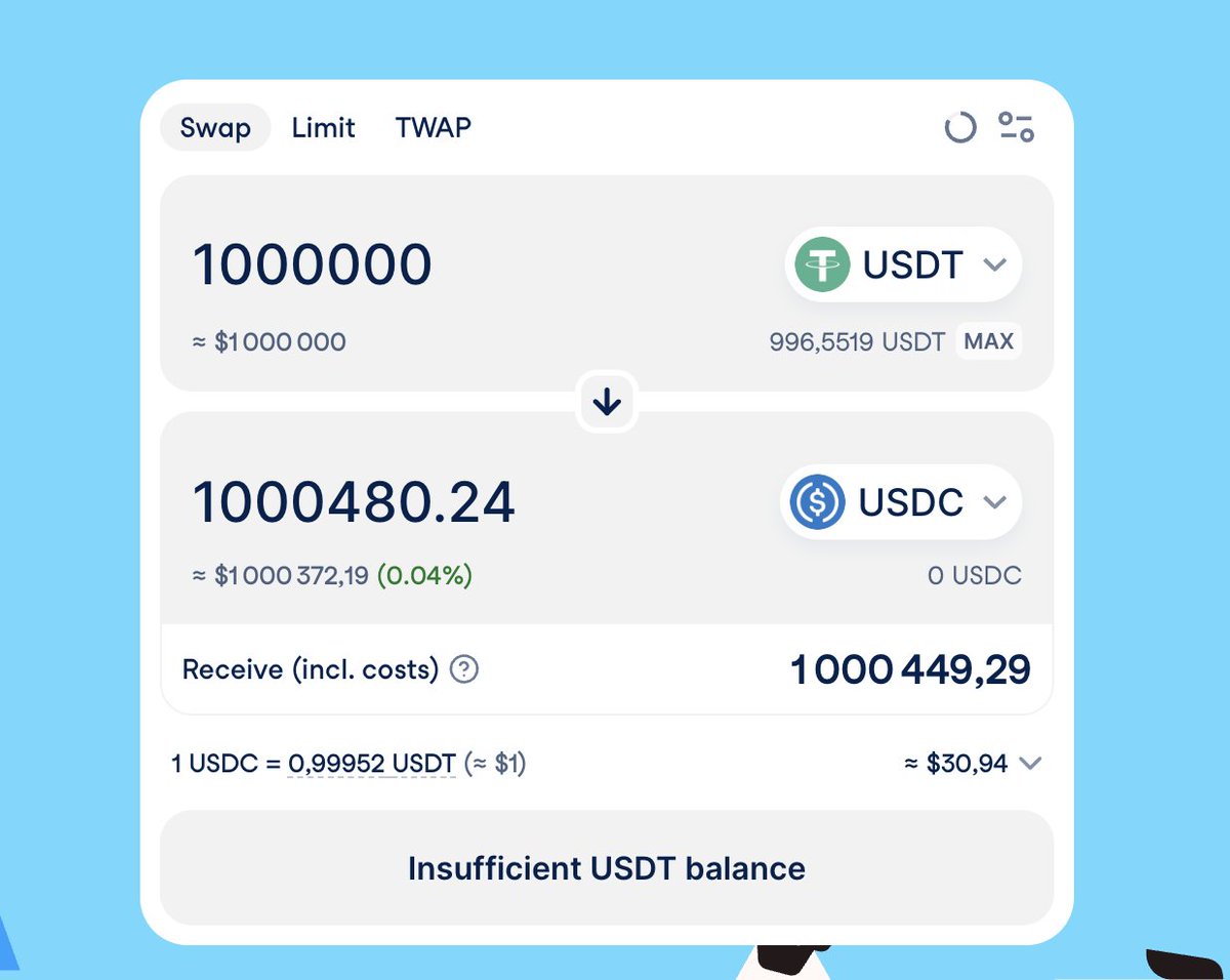 CBB (@cbb0fe) on Twitter photo How to arb USDT0 on <a href="/HyperliquidX/">Hyperliquid</a>?
As we have been arbing for several months on <a href="/HyperliquidX/">Hyperliquid</a>, I noticed that there were some decent yield farming opportunities that people are not aware about.
First of all, this strat works much better if you have some decent volume on How to arb USDT0 on <a href="/HyperliquidX/">Hyperliquid</a>?
As we have been arbing for several months on <a href="/HyperliquidX/">Hyperliquid</a>, I noticed that there were some decent yield farming opportunities that people are not aware about.
First of all, this strat works much better if you have some decent volume on