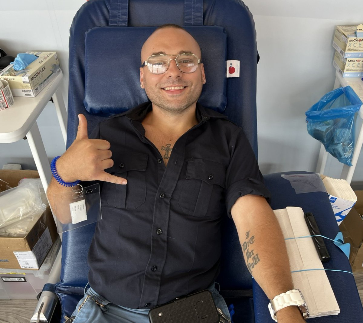 Got a new tattoo? You can still donate blood! Here in Delaware, you can donate immediately after receiving a tattoo in a licensed parlor.

Tattooed heroes, we see you—and we appreciate you! #NationalTattooDay