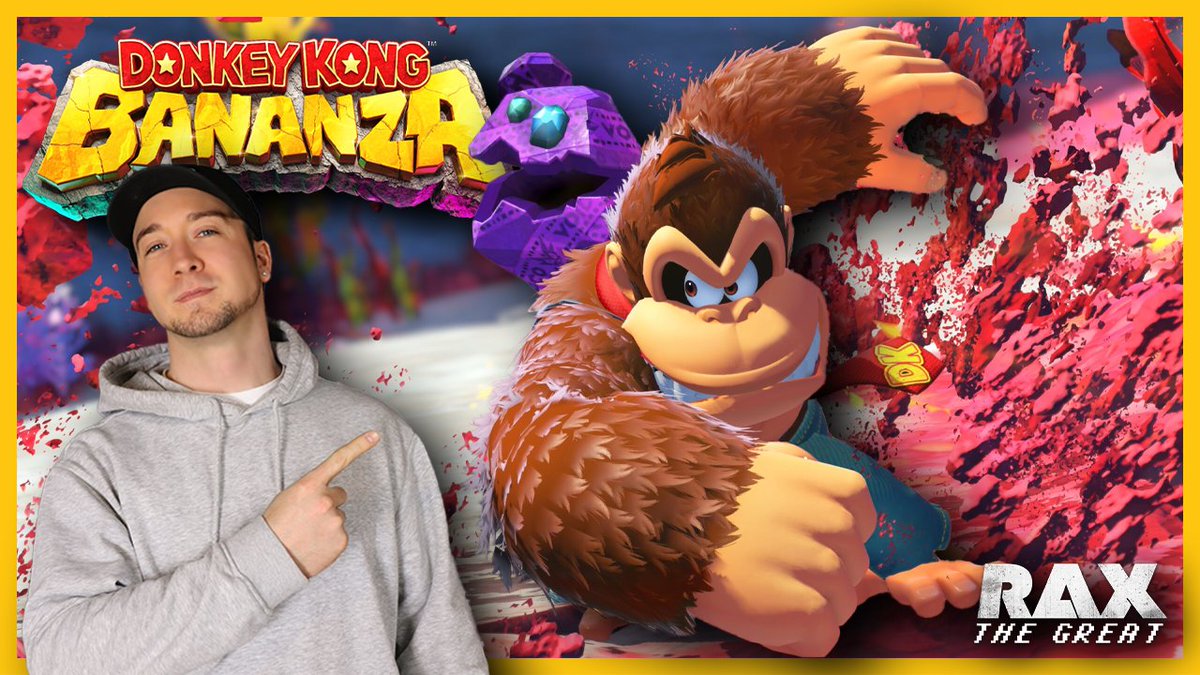 raxthegreat1's tweet image. IT IS TIME!!!! DONKEY KONG BANANZA🍌 IS FINALLY HERE AND I AM 🔴LIVE!!! COME HANG OUT NOW!!
LINK - youtube.com/live/GFpvxuh9T…