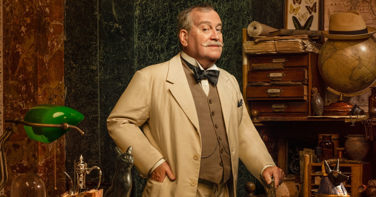 Mark Hadfield to star as Hercule Poirot, in Death On the Nile 
lastminutetheatretickets.com/mark-hadfield-…