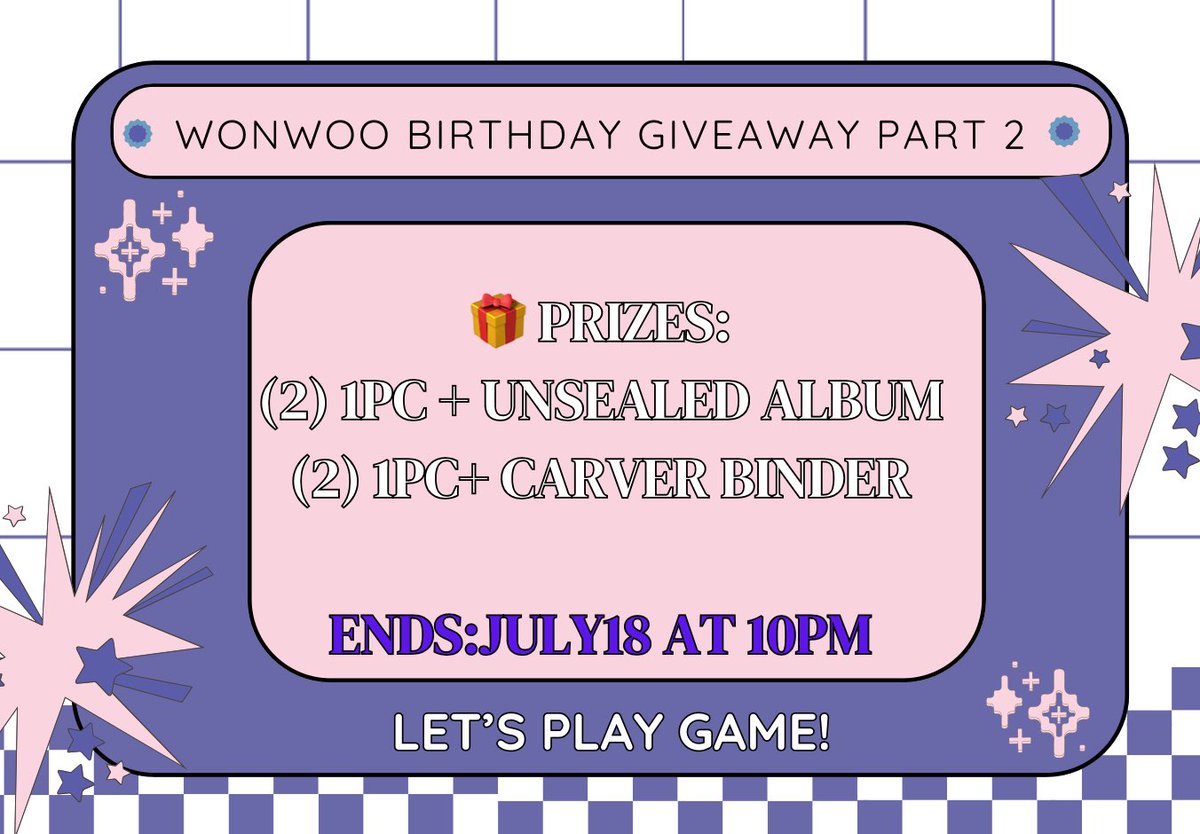 🎉PART 2: WONU BIRTHDAY GA 🎉

ViaXPicker | 1MINS CLAIMTIME! 

📌MECHANICS:
RT &amp; Like this tweet
Must be willing to wait
MBF: <a href="/hanwon_deprived/">WONUYAHH</a>
Winner will shoulder SF + PF

Drop : 99 POINT 9 PERCENT WONWOO DAY
#어마어마한_귀염둥이_원우생일
#717WishesForWONWOO 
<a href="/pledis_17/">세븐틴(SEVENTEEN)</a>