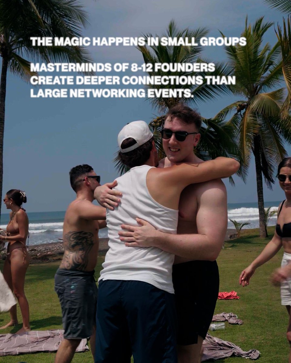 FoundersClubUS's tweet image. We’ve hosted 60+ events around the world.
And here’s what we’ve learned:
Smaller groups > bigger rooms.
Your city matters.
Scarcity drives depth.
The right space. The right people. The right vibe.
That’s how you create magic in real life.
Let’s keep building the most…