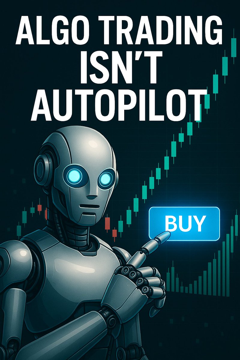 Corevaluecap's tweet image. Algo Trading Isn’t Just “Press Start &amp;amp; Chill” youtube.com/shorts/GDHawL3… via @YouTube

Everyone thinks algo trading is as easy as pressing play and walking away…

But that’s not how real trading systems work.

Behind every winning strategy is hours of coding, backtesting,…
