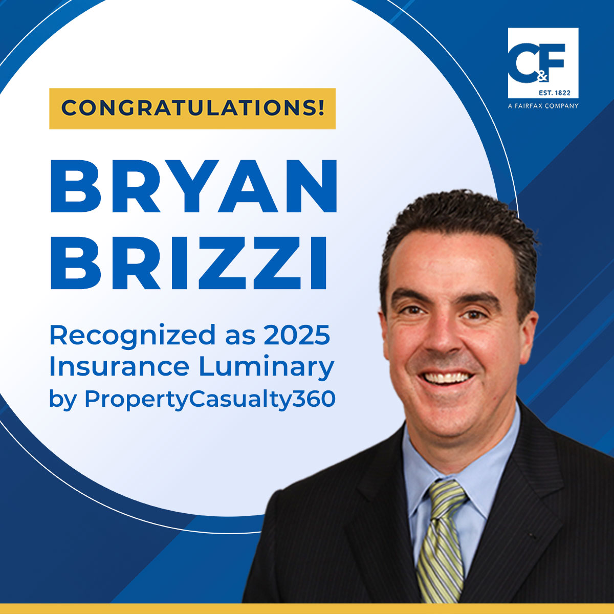 Crum & Forster (@crum_forster) on Twitter photo Weâre proud to announce that Bryan Brizzi, Chief Digital Officer of C&Fâs Surplus & Specialty Division, has been named an Insurance Luminary for Technology Innovation by <a href="/PC_360/">PropertyCasualty360</a>.
Learn more about this award: cfins.com/brian-brizzi-wâŠ
#InsuranceInnovation #DigitalTransformation Weâre proud to announce that Bryan Brizzi, Chief Digital Officer of C&Fâs Surplus & Specialty Division, has been named an Insurance Luminary for Technology Innovation by <a href="/PC_360/">PropertyCasualty360</a>.
Learn more about this award: cfins.com/brian-brizzi-wâŠ
#InsuranceInnovation #DigitalTransformation
