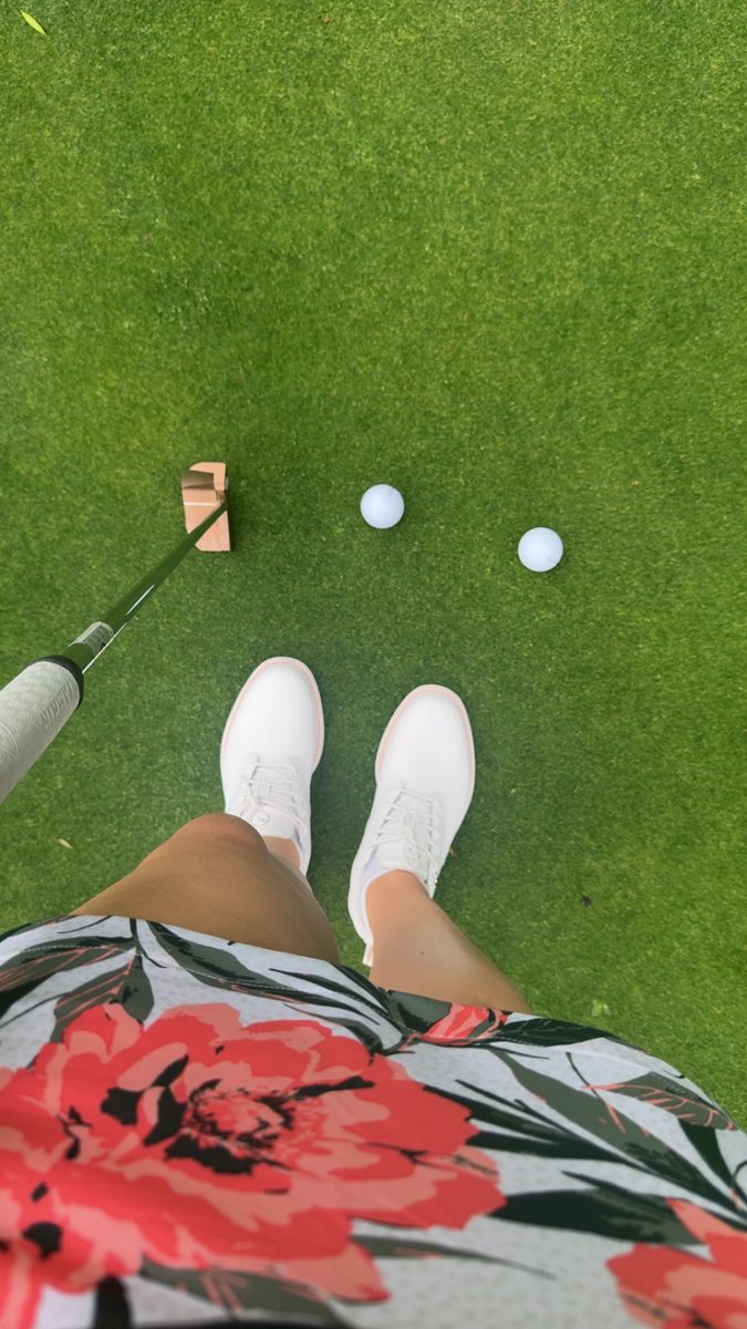 It feels good to be back on the course again! ⛳️ 🇬🇧