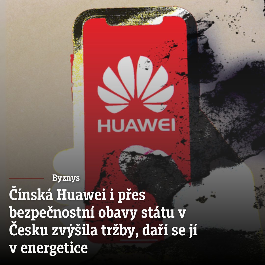 📲Národní úřad pro kybernetickou a informační bezpečnost (NÚKIB), už několik let považuje Huawei za bezpečnostní riziko. Firmě se nicméně na zdejším trhu nadále daří.
👉 e15.cz/byznys/cinska-…