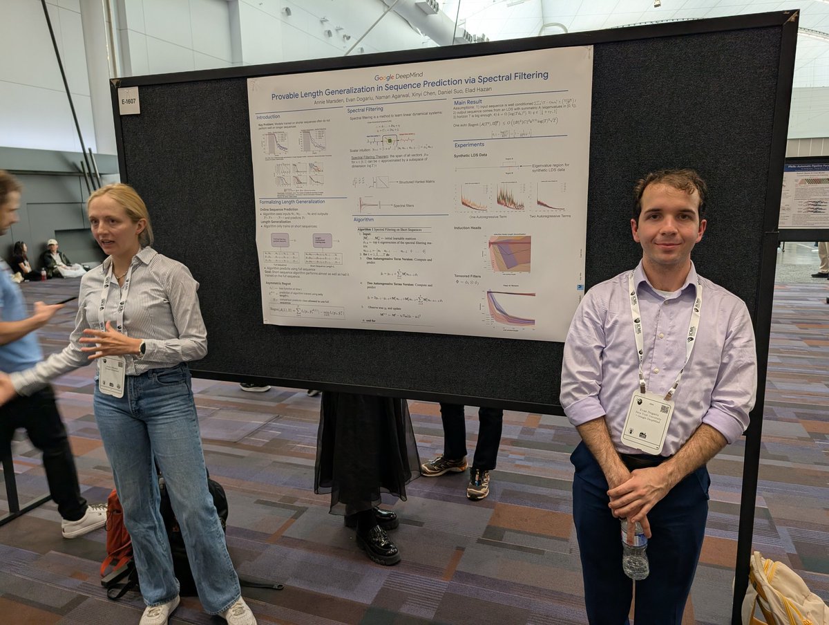 Our spectral filtering poster at ICML, paper is here:
arxiv.org/abs/2411.01035