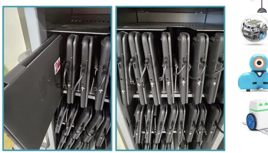 dailySTEM Chris Woods (@dailystem) on Twitter photo Some great hacks for the classroom in today’s STEM Teacher Summit from <a href="/carlyandadam/">Carly And Adam</a>
📦Build a recyclables sorter from pvc pipe, wheels, & laundry hampers
🧃Some drink container lids fit cardboard tubes
💻 Put an arrow on laptops to know which way to put in cart Some great hacks for the classroom in today’s STEM Teacher Summit from <a href="/carlyandadam/">Carly And Adam</a>
📦Build a recyclables sorter from pvc pipe, wheels, & laundry hampers
🧃Some drink container lids fit cardboard tubes
💻 Put an arrow on laptops to know which way to put in cart