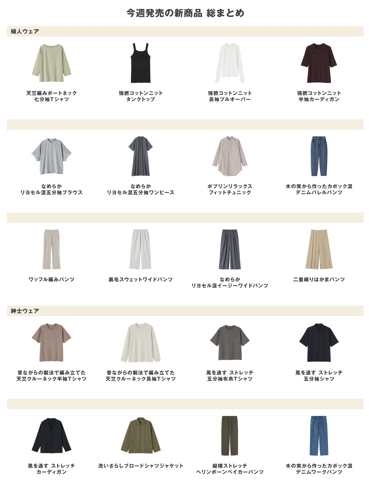 無印良品まとめ売り 無印の新商品のデザイン・機能性がスゴかった！2025年春夏展示会