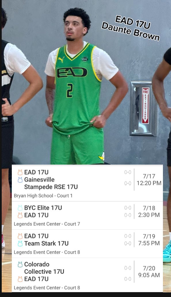 Daunte Brown (@dauntebrown) on Twitter photo My schedule for the live period in Bryan Texas! Ready to grind and compete!!! <a href="/GASOMass/">Ryan Massad π</a> <a href="/GASOBlue/">Blue Zertuche π</a> <a href="/iFilmHoopers/">Michael Timmins</a> <a href="/PrepHoops/">Prep Hoops π</a> <a href="/PrepHoopsTX/">Prep Hoops Texas</a> <a href="/JayFryeNBA/">Jay Frye</a> <a href="/EADDFW_MBB/">EAD</a> <a href="/GradyMajors/">Grady Majors</a> My schedule for the live period in Bryan Texas! Ready to grind and compete!!! <a href="/GASOMass/">Ryan Massad π</a> <a href="/GASOBlue/">Blue Zertuche π</a> <a href="/iFilmHoopers/">Michael Timmins</a> <a href="/PrepHoops/">Prep Hoops π</a> <a href="/PrepHoopsTX/">Prep Hoops Texas</a> <a href="/JayFryeNBA/">Jay Frye</a> <a href="/EADDFW_MBB/">EAD</a> <a href="/GradyMajors/">Grady Majors</a>