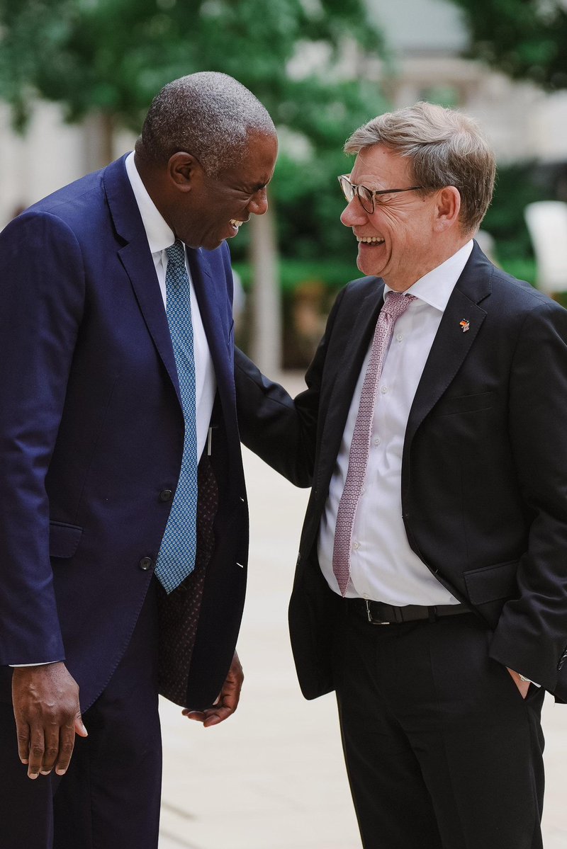 DavidLammy's tweet image. The UK-Germany Kensington Treaty signed today is historic and the first of its kind.
It will help shape Europe’s future for the next generation - safeguarding our security, driving growth, and facing down the threats we face together.