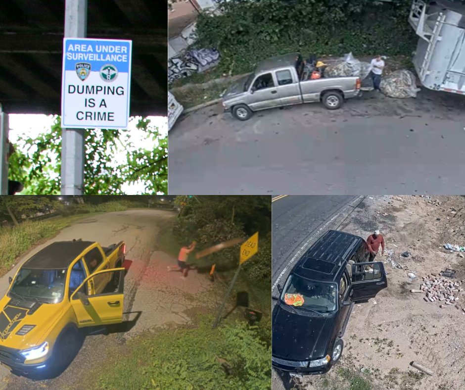 NYCSanitation's tweet image. Cameras are EVERYWHERE! Don't get caught doing something you *maybe* shouldn't be doing.
Thinking about doing something naughty, like dumping trash in the City? We've got video cameras all over. We WILL catch you - and you will pay the price!
