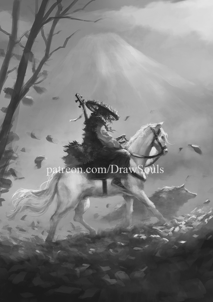 Draw_Souls's tweet image. Kurosawa mode #ghostofyotei