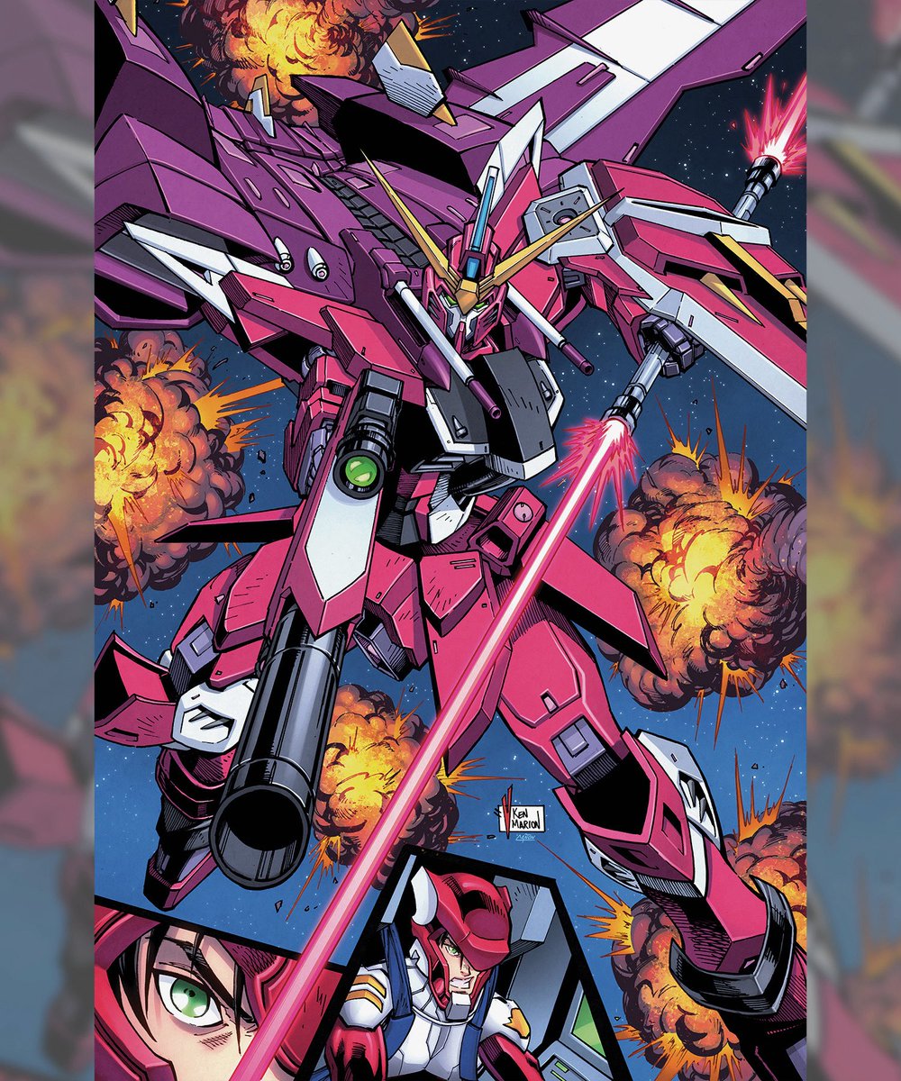 VKMarion's tweet image. Justice Gundam Commission - Pencils and inks by me with stellar colors by @SteveCanon_ ! I will have this available at @animenyc this august!
#gundamseed #justicegundam #athrunzala #comics #anime #manga #vkenmarion #vkenmarionart
@ComicModern