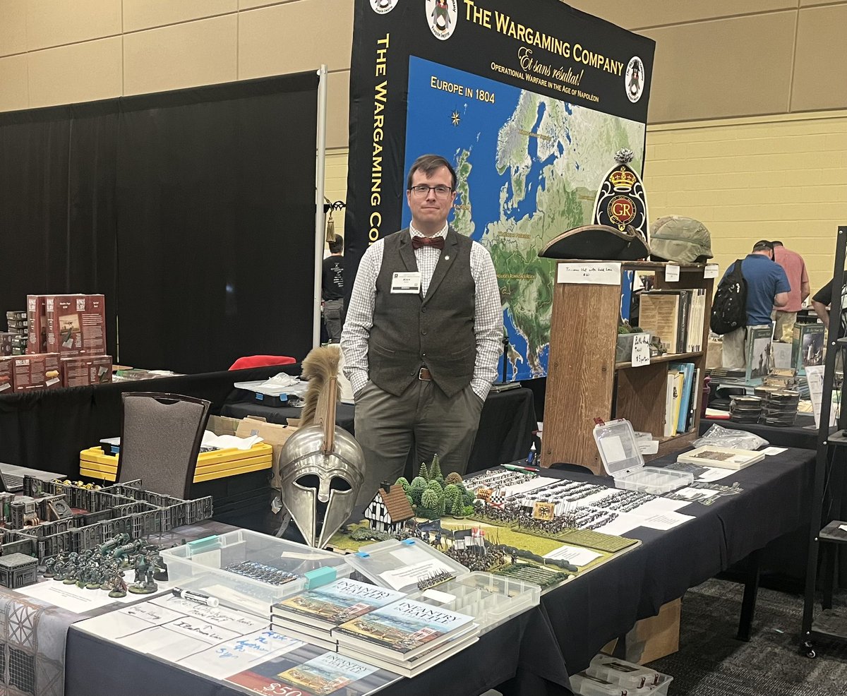 KKriegeBlog's tweet image. I’ll be at the Historicon Vendor Hall until Saturday at 6pm. Love you see you if you are in Lancaster!