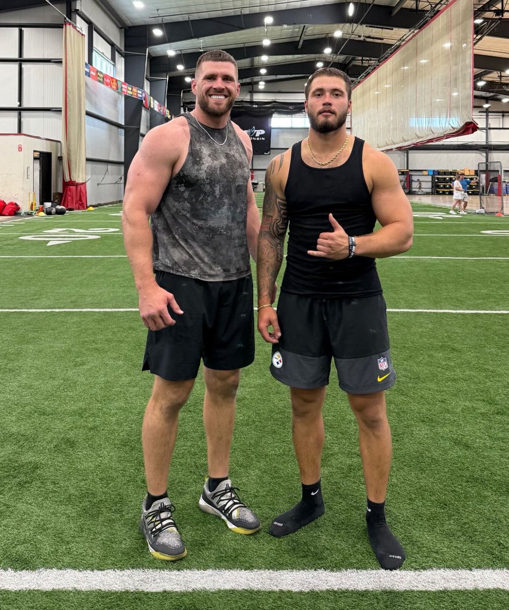 PickensBurgh's tweet image. TJ Watt working out with Nick Herbig
Safe to say a deal is in the works!
💯💯