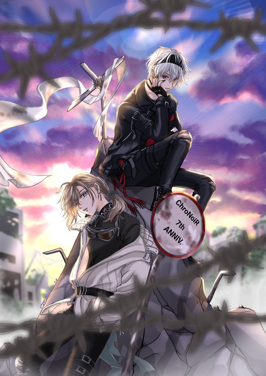 AYAmix0418's tweet image. #ChroNoiR7周年 #くろのあとりえ
#かな絵 #KuzuArt
遅刻してしまいましたが、おめでとうございます‼️