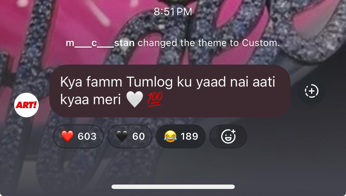 MC Stan changed his broadcast theme?! 'Kya famm tumlog ku yaad nai aati kyaa meri?' Are we finally getting #Mehfeel?! Drop date guesses ONLY! DROP THE ALBUM!!! 💿<a href="/MCStanOfficial/">MC STAN</a> PLS!