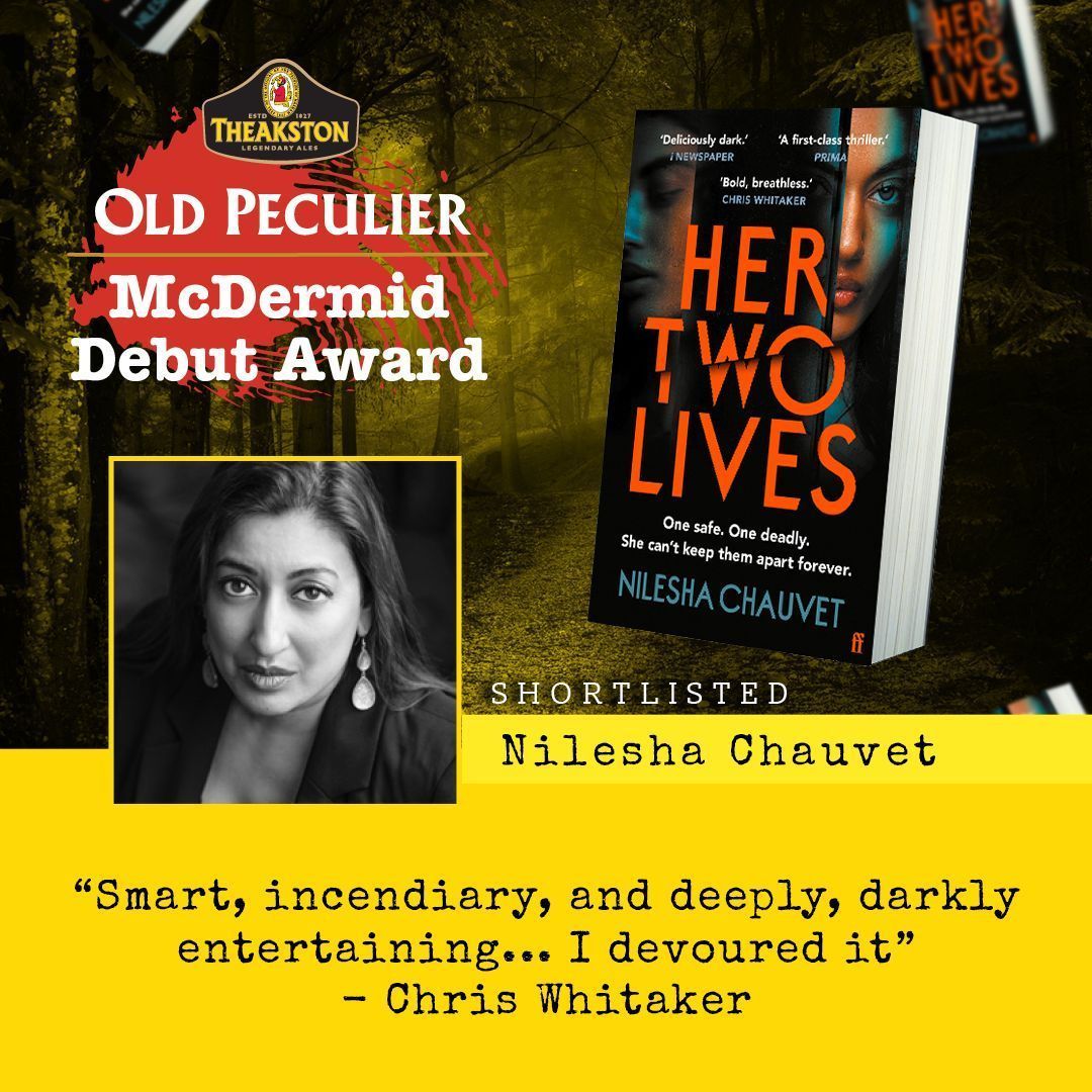 FaberBooks's tweet image. We’ve got our fingers crossed for @NileshaChauvet at tonight's awards ceremony 🤞