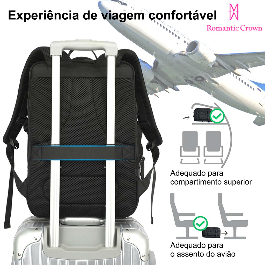 @jornalrazao E caso você não queira perder o voo e ser uma criança birrenta, vá de mochila, mala de mão atrasa o deslocamento e é pra madame desfilar 😂
