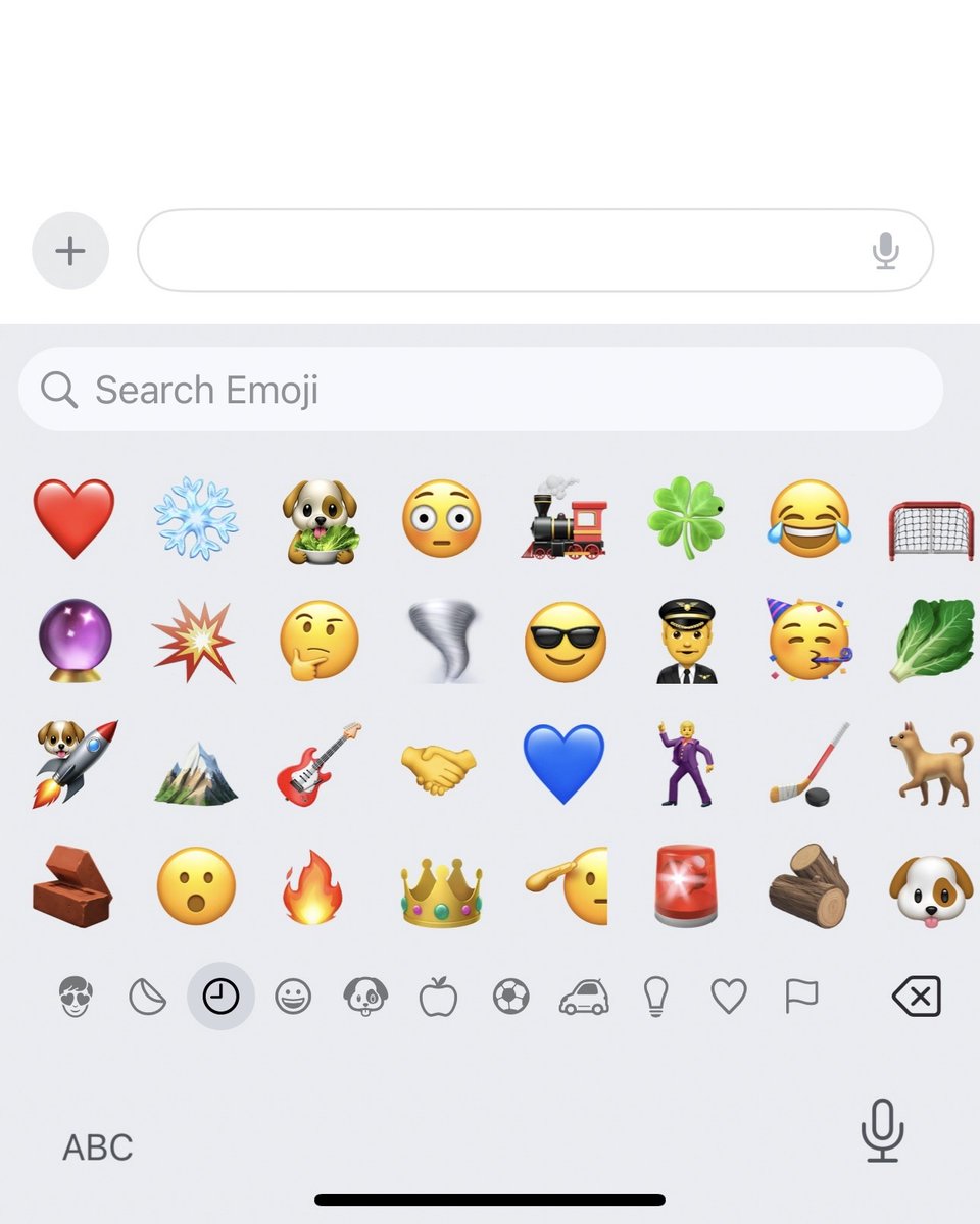 Avalanche's tweet image. Official Emojis of the Avalanche (also known as Avsmin's most recently used) #WorldEmojiDay