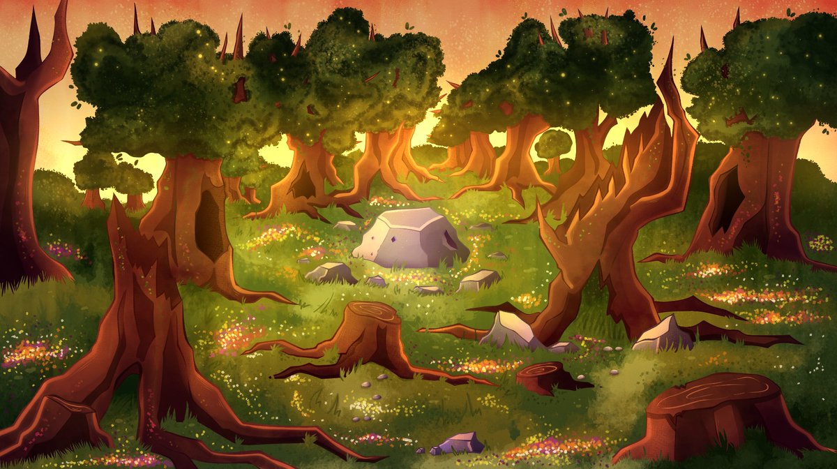 🥀🌳Royal Forest🌳🥀

BG 2/?? 

#art #arte #originalart #background #comissionsopen