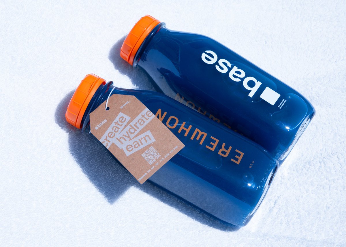 base just dropped a rebrand… and an erewhon drink??

web3 finally tapped into luxury lifestyle and sensory marketing, we're so back