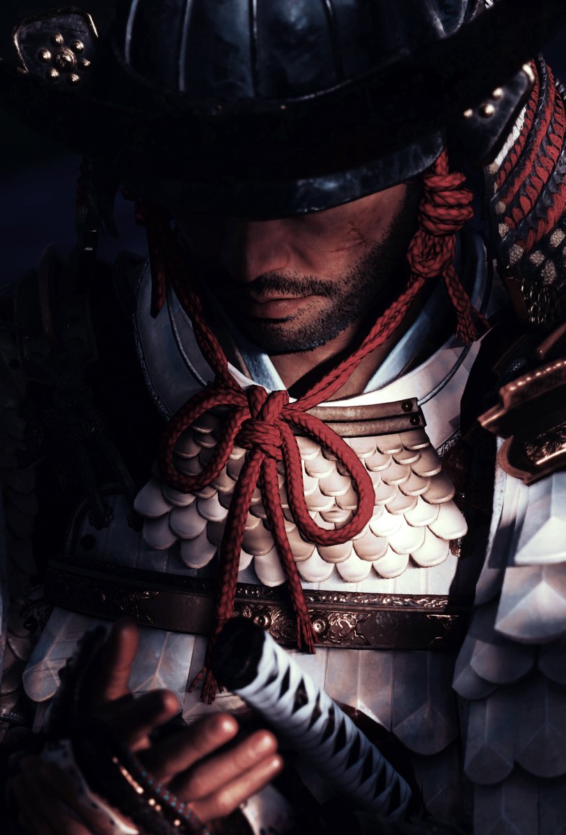 Sarokeye's tweet image. Happy Beautiful 5 year Anniversary to #GhostofTsushima 🖤