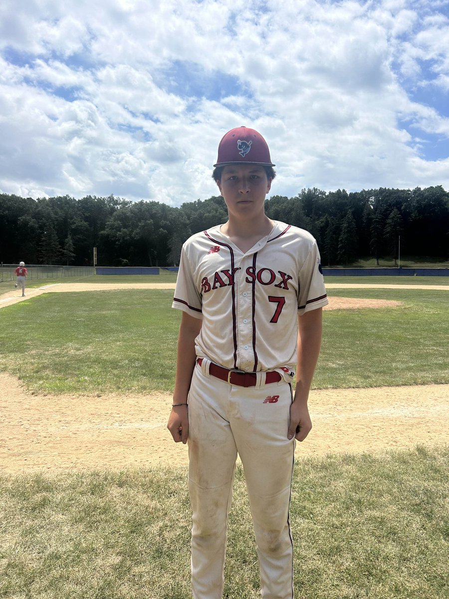 Game 2 Central Park Diamond B Final:
Bay Sox 2028 American 15u 3
Hayner Academy Barnstormers 15u 0

Player of the game:
#7 Tommy Coutant 
Pitched the complete game only giving up 2 hits and 3 walks. He struck out 9 batters.