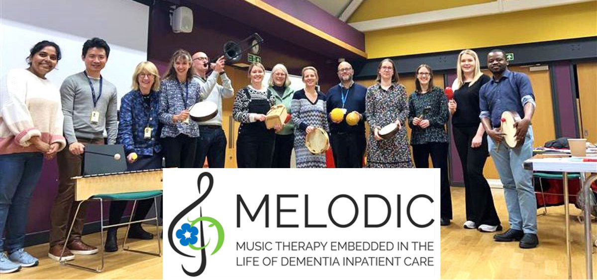 CPFT_Research's tweet image. 🎉 Congratulations to the MELODIC #research team @cimtr_aru & @CPFT_NHS on publishing your paper in @FrontiersIn #Psychiatry!
They piloted a co-designed #MusicTherapy approach & found it may reduce distress for #dementia patients on #NHS wards.
Read more 🔎cpft.nhs.uk/research-news/…